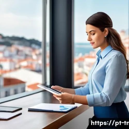 Home 7 무역협상 관련 직무 이직 성공 사례 - **Prompt 1: The Aspiring Global Business Professional**
"A vibrant, high-definition image of a y...